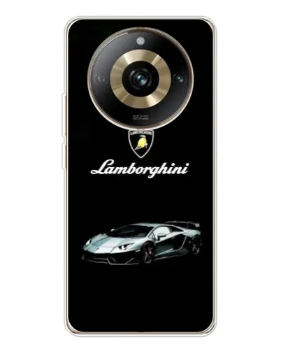 Чехол для Realme 11 Pro 5G с картинкой «Логотип Lamborghini классика» Чехол для Realme 11 Pro 5G с картинкой «Логотип Lamborghini классика»