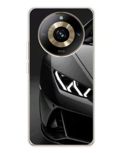 Чехол для Realme 11 Pro 5G с картинкой «Lamborghini фары детализация»