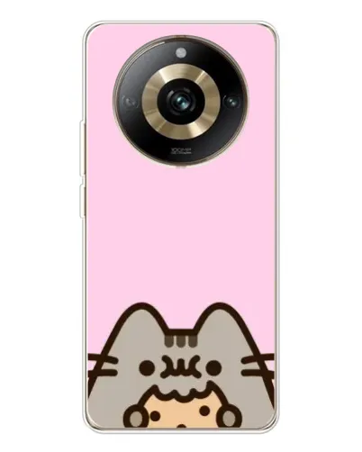 Чехол для Realme 11 Pro 5G с картинкой «Pusheen и печенье» Чехол для Realme 11 Pro 5G с картинкой «Pusheen и печенье»