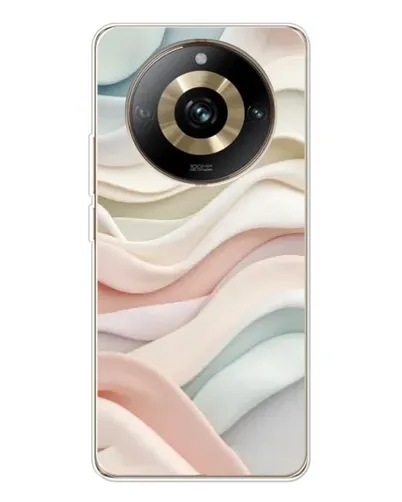 Чехол для Realme 11 Pro 5G с картинкой «Пастельные нежные волны»