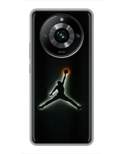 Чехол для Realme 11 Pro Plus с картинкой «Jordan Gradient Logo»