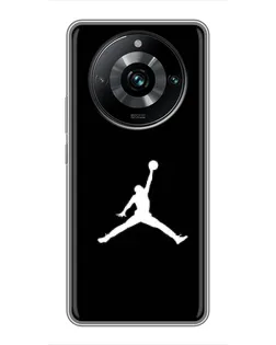 Чехол для Realme 11 Pro Plus с картинкой «Jordan Silhouette»