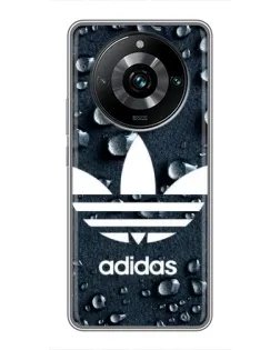 Чохол для Realme 11 Pro Plus з картинкою «Adidas Trefoil Blue»