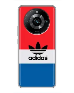 Чохол для Realme 11 Pro Plus з картинкою «Ретро блоки Adidas»
