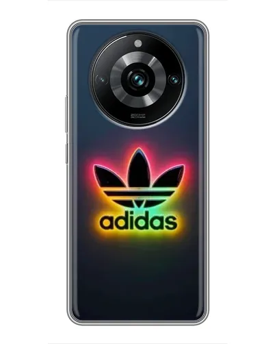 Чохол для Realme 11 Pro Plus з картинкою «Неоновий Adidas» Чохол для Realme 11 Pro Plus з картинкою «Неоновий Adidas»