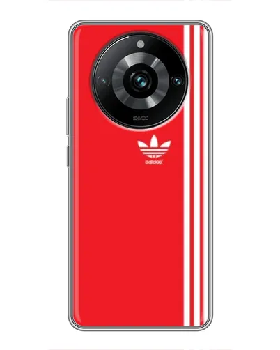 Чохол для Realme 11 Pro Plus з картинкою «Червоний мінімалізм Adidas» Чохол для Realme 11 Pro Plus з картинкою «Червоний мінімалізм Adidas»
