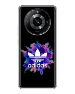 Чохол для Realme 11 Pro Plus з картинкою «Вибух фарб Adidas»