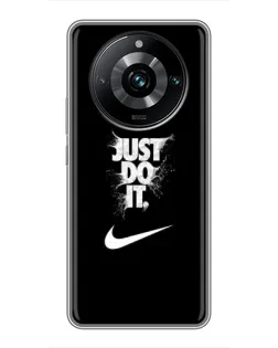 Чохол для Realme 11 Pro Plus з картинкою «Текстовий принт Nike»