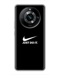 Чохол для Realme 11 Pro Plus з картинкою «Мінімалізм від Nike»