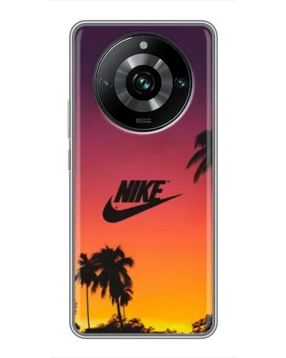 Чохол для Realme 11 Pro Plus з картинкою «Nike на заході сонця» Чохол для Realme 11 Pro Plus з картинкою «Nike на заході сонця»