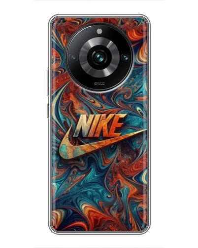 Чохол для Realme 11 Pro Plus з картинкою «Nike в абстракції» Чохол для Realme 11 Pro Plus з картинкою «Nike в абстракції»