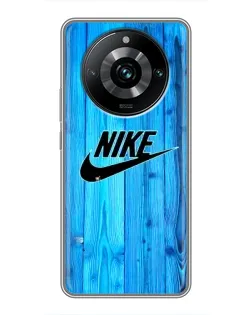 Чохол для Realme 11 Pro Plus з картинкою «Блакитне дерево Nike»