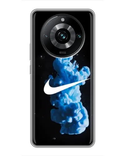 Чохол для Realme 11 Pro Plus з картинкою «Nike та синій дим» Чохол для Realme 11 Pro Plus з картинкою «Nike та синій дим»