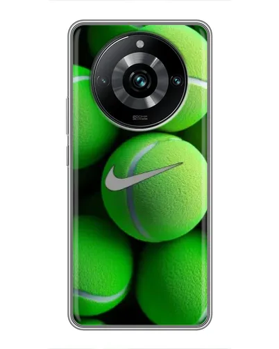 Чохол для Realme 11 Pro Plus з картинкою «Тенісні м'ячі Найк» Чохол для Realme 11 Pro Plus з картинкою «Тенісні м'ячі Найк»