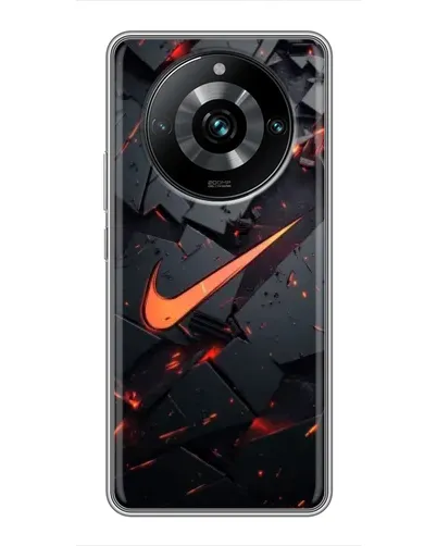 Чохол для Realme 11 Pro Plus з картинкою «Nike — ефект розломів» Чохол для Realme 11 Pro Plus з картинкою «Nike — ефект розломів»