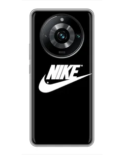 Чохол для Realme 11 Pro Plus з картинкою «Мазки фарби Nike»