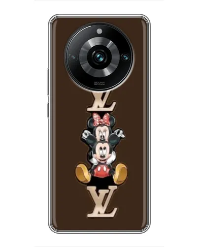 Чехол для Realme 11 Pro Plus с картинкой «LV и Микки Маус»