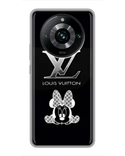 Чехол для Realme 11 Pro Plus с картинкой «LV и Минни Маус»