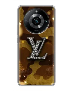 Чехол для Realme 11 Pro Plus с картинкой «Камуфляжный Louis Vuitton»