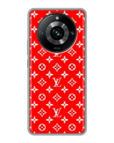 Чехол для Realme 11 Pro Plus с картинкой «Яркий паттерн LV»