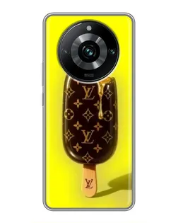Чехол для Realme 11 Pro Plus с картинкой «Мороженое от LV»