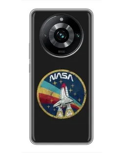 Чохол для Realme 11 Pro Plus з картинкою «NASA — емблема місії»