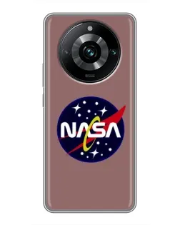 Чохол для Realme 11 Pro Plus з картинкою «NASA — ретро космос»