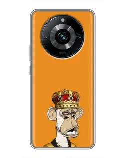 Чохол для Realme 11 Pro Plus з картинкою «Золота мавпа Bored Ape» Чохол для Realme 11 Pro Plus з картинкою «Золота мавпа Bored Ape»