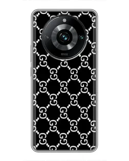 Чехол для Realme 11 Pro Plus с картинкой «Gucci — сетчатый паттерн»