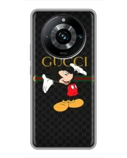 Чехол для Realme 11 Pro Plus с картинкой «Микки Маус Gucci»