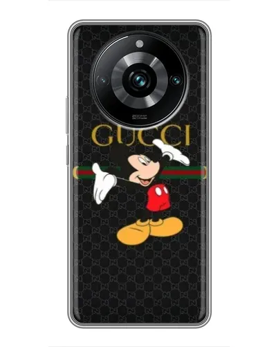 Чехол для Realme 11 Pro Plus с картинкой «Микки Маус Gucci»