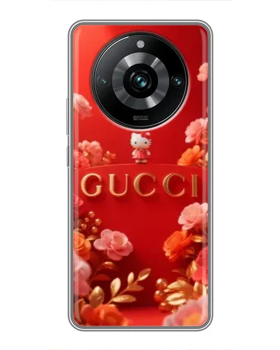 Чехол для Realme 11 Pro Plus с картинкой «Gucci — золотой сад»