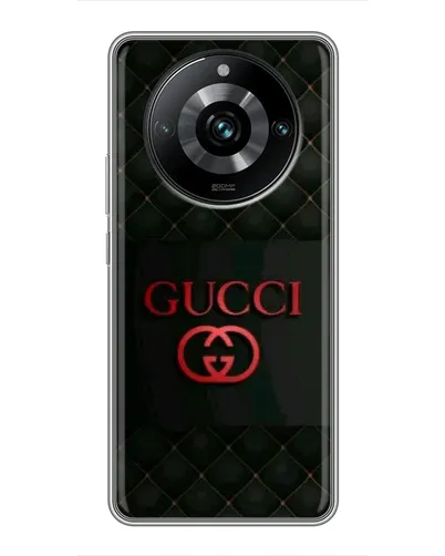 Чехол для Realme 11 Pro Plus с картинкой «Gucci — стеганый черный»