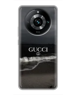 Чехол для Realme 11 Pro Plus с картинкой «Gucci — морской прибой»