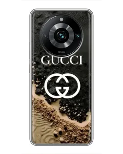 Чехол для Realme 11 Pro Plus с картинкой «Gucci — песчаные дюны»