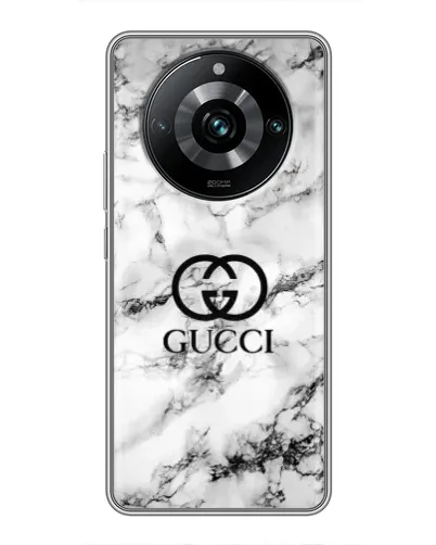 Чехол для Realme 11 Pro Plus с картинкой «Gucci — мраморный шик»