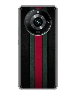 Чехол для Realme 11 Pro Plus с картинкой «Gucci — неоновая линия»