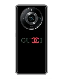 Чехол для Realme 11 Pro Plus с картинкой «Gucci — красный градиент»