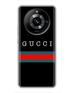 Чехол для Realme 11 Pro Plus с картинкой «Gucci — красный пояс»