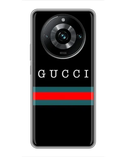 Чехол для Realme 11 Pro Plus с картинкой «Gucci — красный пояс»