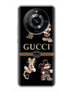 Чохол для Realme 11 Pro Plus з картинкою «Gucci — герої Disney та монограма» Чохол для Realme 11 Pro Plus з картинкою «Gucci — герої Disney та монограма»