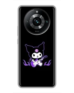 Чехол для Realme 11 Pro Plus с картинкой «Электрическая Kuromi»