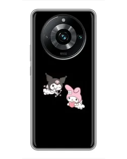 Чехол для Realme 11 Pro Plus с картинкой «My Melody и Kuromi»
