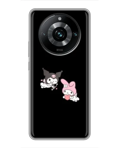 Чехол для Realme 11 Pro Plus с картинкой «My Melody и Kuromi» Чехол для Realme 11 Pro Plus с картинкой «My Melody и Kuromi»