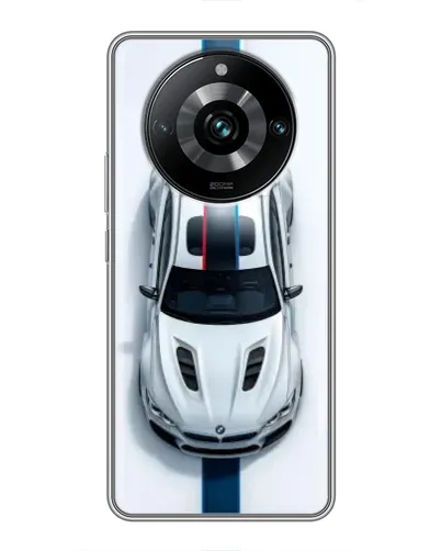 Чехол для Realme 11 Pro Plus с картинкой «Вид сверху — BMW M»