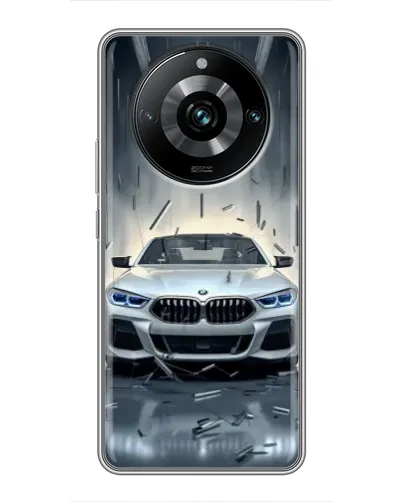 Чехол для Realme 11 Pro Plus с картинкой «BMW в свете фар»