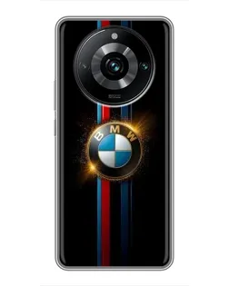 Чехол для Realme 11 Pro Plus с картинкой «BMW M-Power неон»