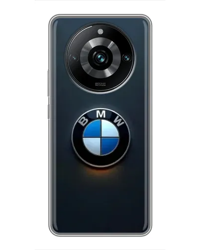 Чехол для Realme 11 Pro Plus с картинкой «Логотип BMW — минимализм»