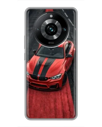 Чехол для Realme 11 Pro Plus с картинкой «BMW на красной дорожке»