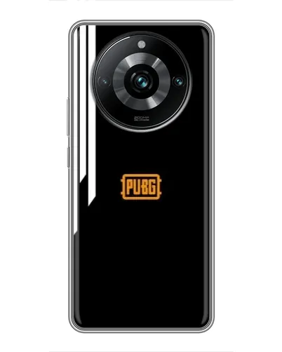 Чехол для Realme 11 Pro Plus с картинкой «PUBG — вертикальные линии»